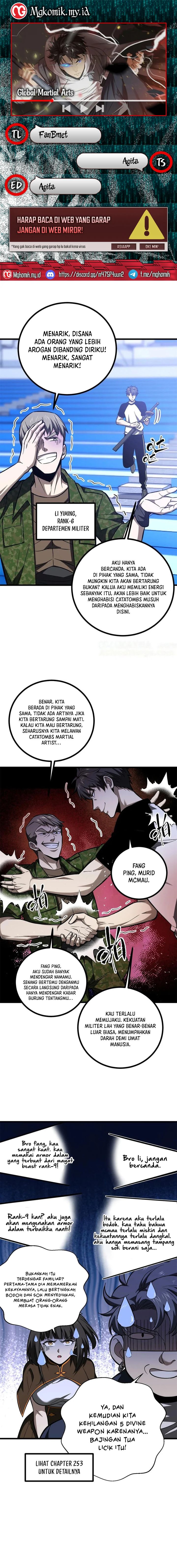 Global Gao Wu (Global Martial Arts) Chapter 274 Gambar 1
